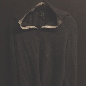 Club Room Charcoal Cashmere Sweater